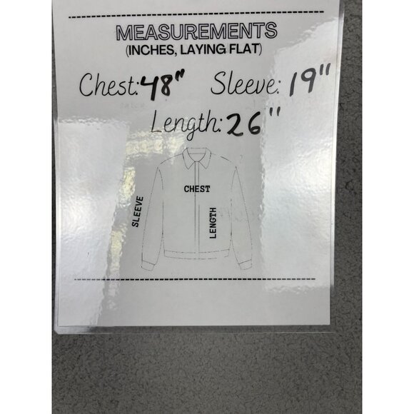 JM Collection Women's Textured Long Sleeve Jacket With Gold Zipper Large NWOT's. - Picture 8 of 8